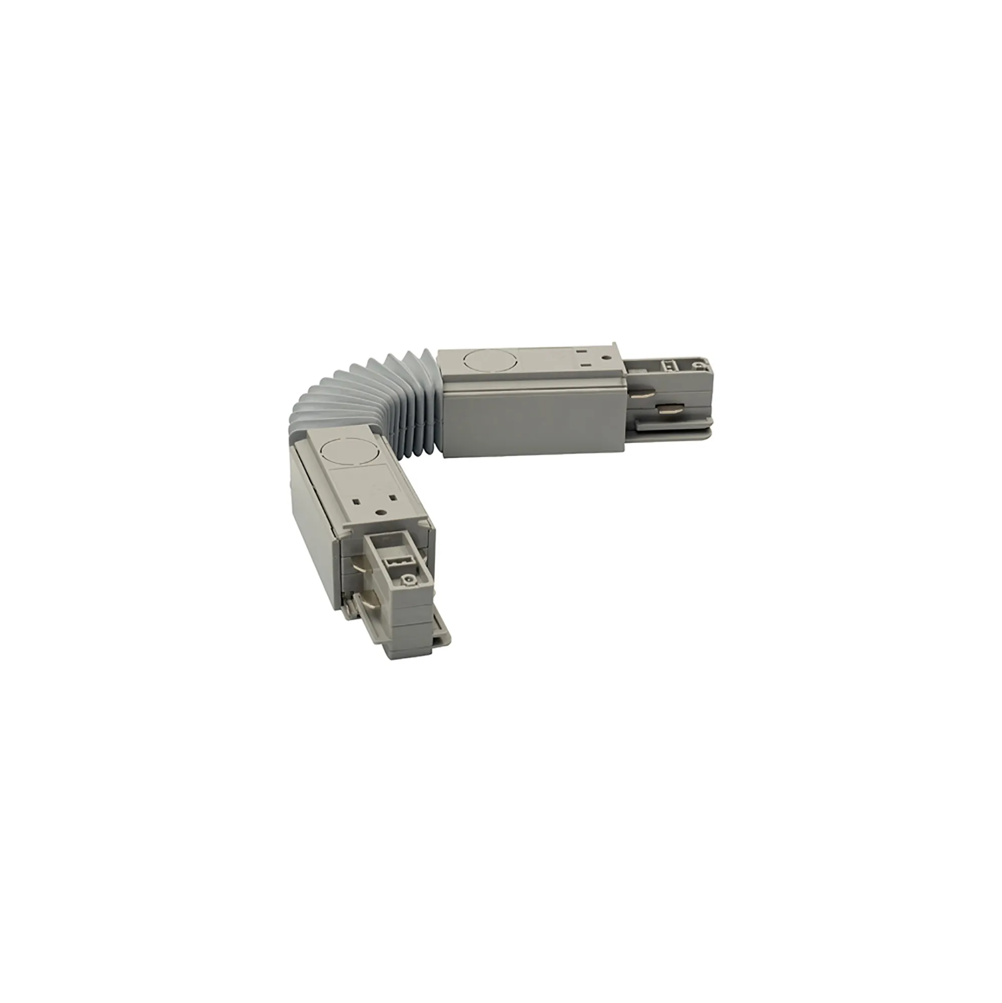 555 2 1211 8  Flexible Coupler With Feeding Option 3 Circuit Surface Mounted Track, 30° to 330° With Data Bus